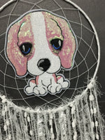 Puppy Dog Dreamcatcher Pink